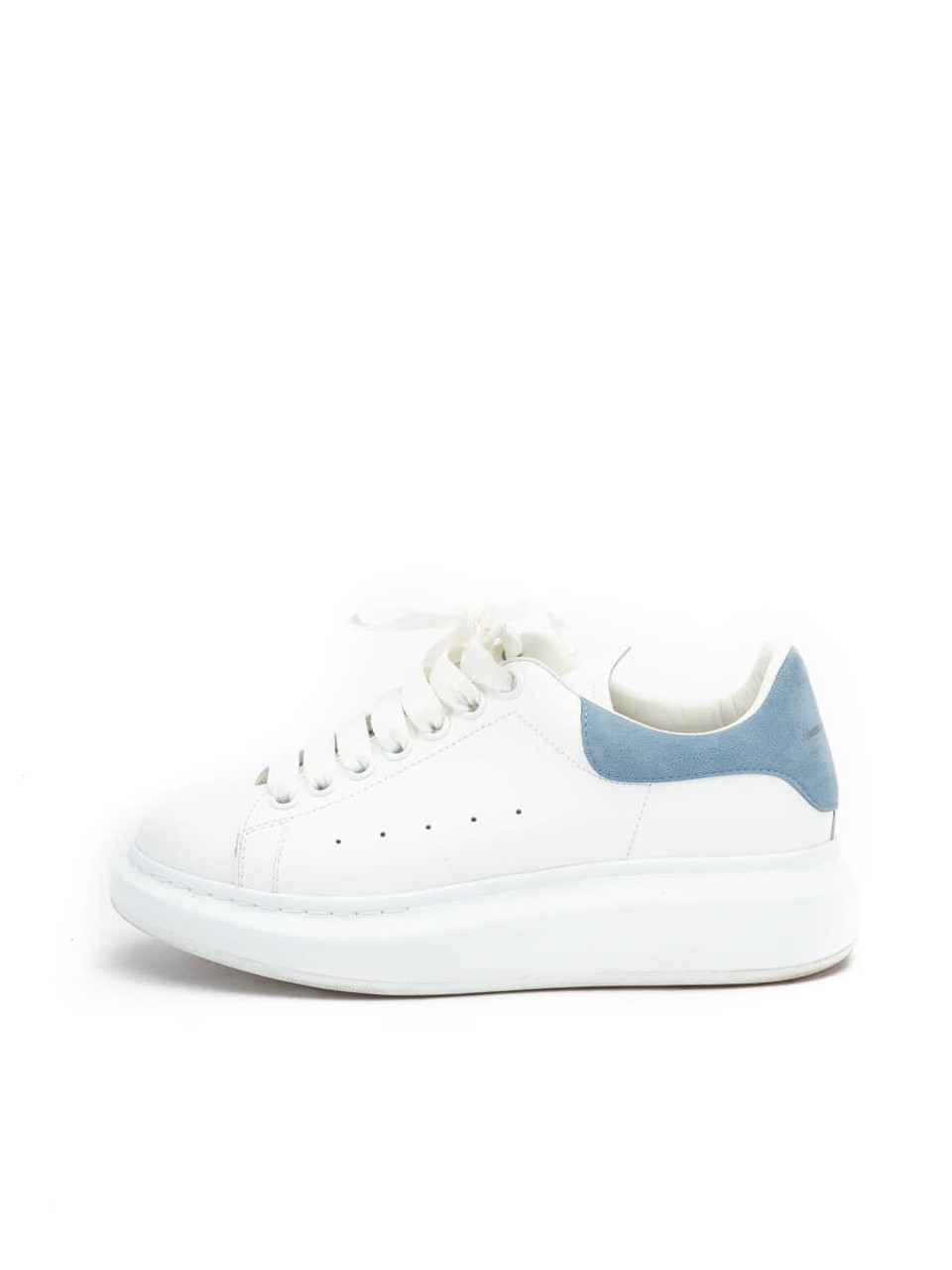 Alexander McQueen White / Antique pink Oversized Low-top logo Sneakers –  Reliked